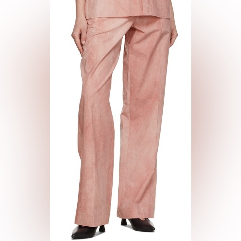 Gauchere Paris Vinca Wide Leg Trousers Cotton Pants women’s size 44 EU / 12 US
